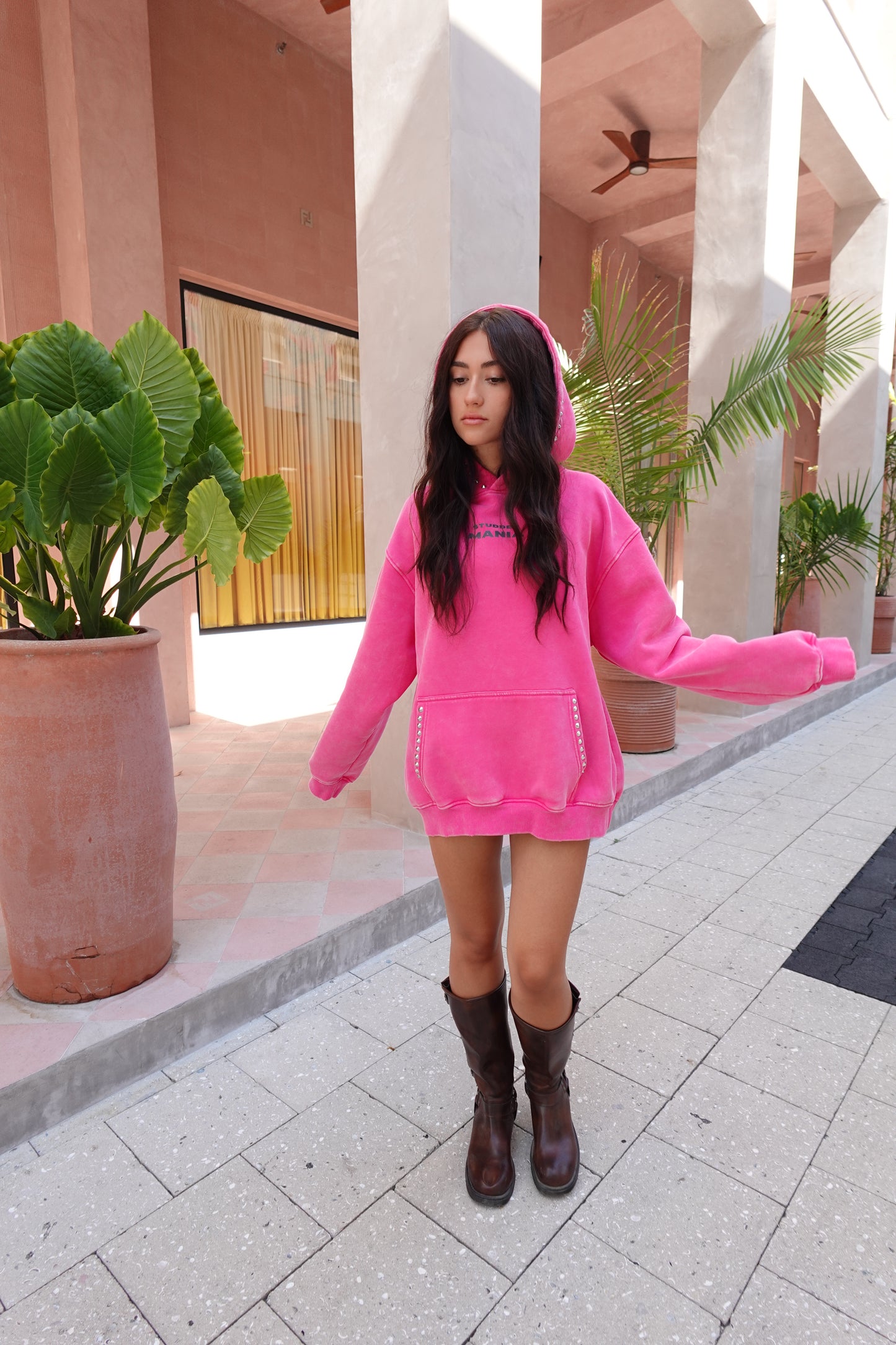 HOT PINK EYES HOODIES (PRE-ORDER)